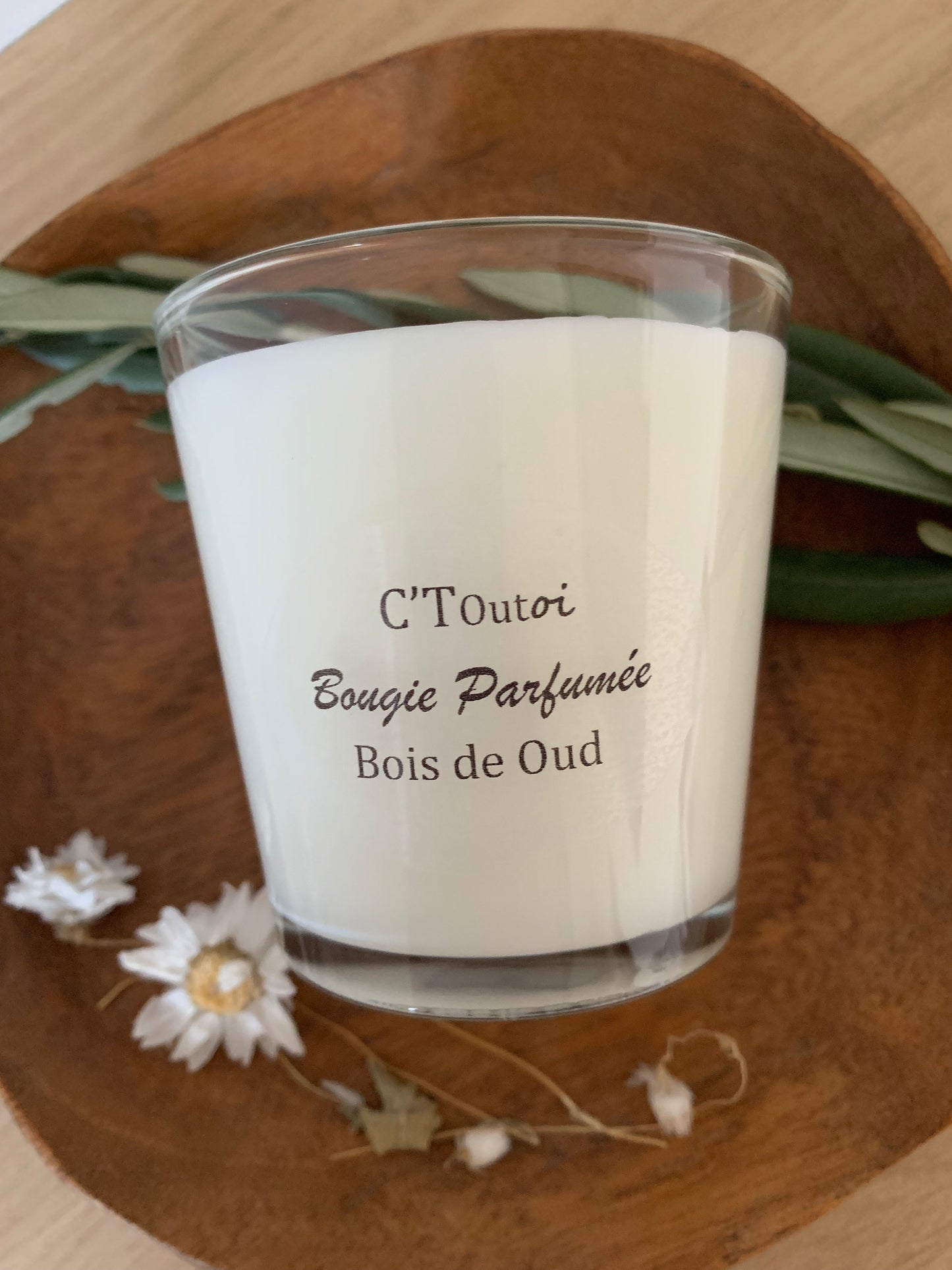 Bougie parfumée Bois de Oud