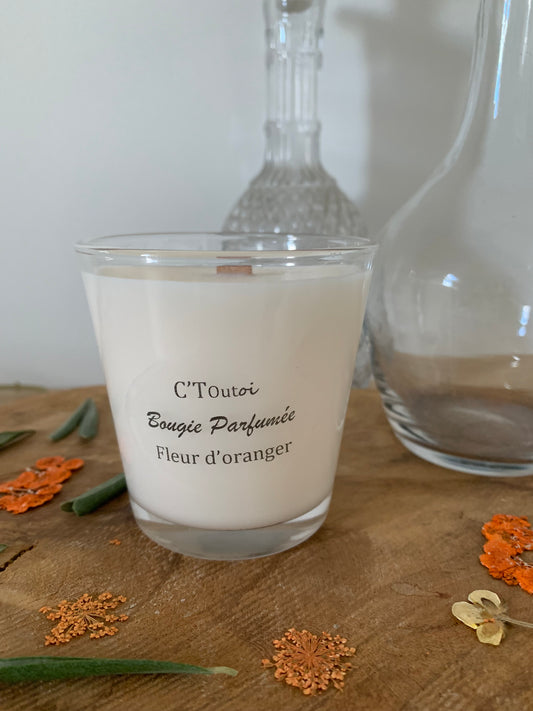 Bougie parfumée Fleur d'oranger