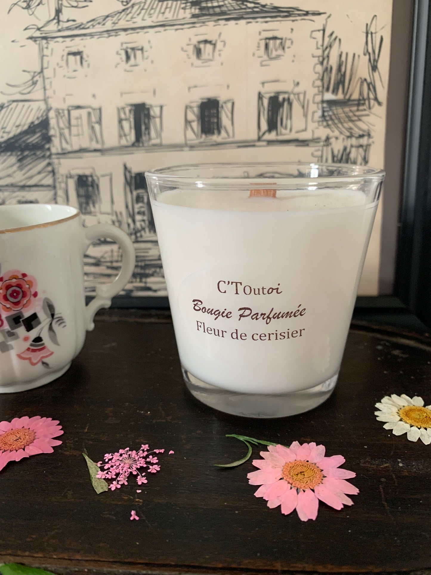 Bougie parfumée Fleur de cerisier
